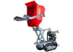 Raupen-Minidumper mit Schaufel und Scherenlift 500kg 9CH 6+2R Geschwindigkeiten Torros