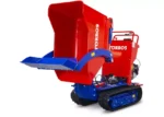 Honda hydrostatischer Fahrbahn-Minidumper mit Bagger 60 kg Müllcontainer 800 kg - 9 CH Torros Motor – Image 4