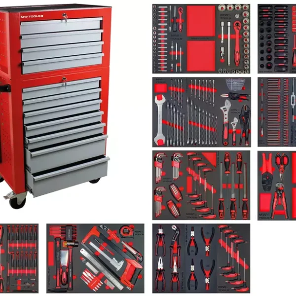 Kompletter Werkstattbediensteter mit XL 514 Werkzeugen MW Werkzeuge