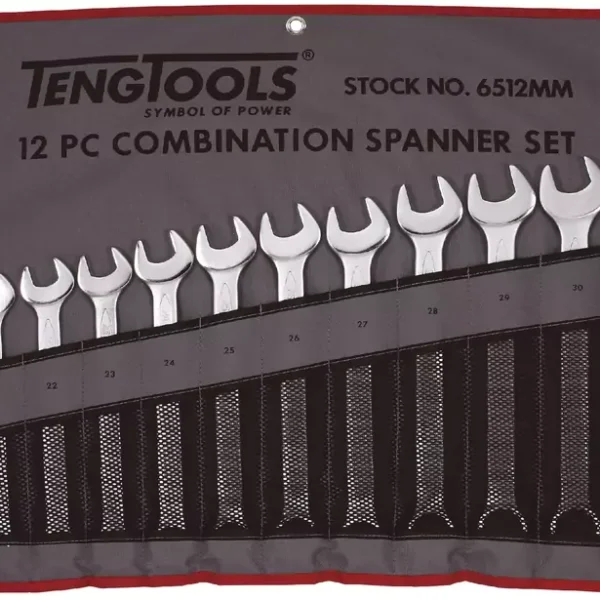 Set von 7 gemischten Schlüsseln von 13/16 bis 1 1 /4'' Teng Werkzeuge