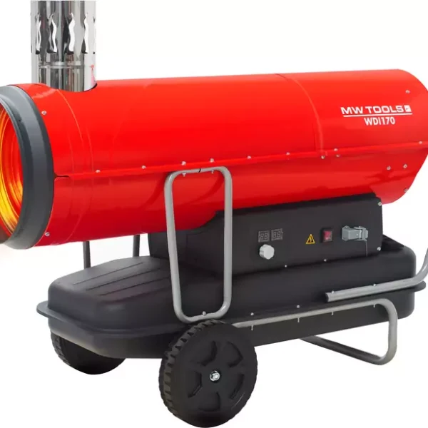 50kW mobiles Brennstoff-Wärmerohr mit indirekter Verbrennung und integriertem Thermostat MW Tools