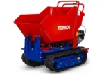 Honda hydrostatischer Fahrspur-Minidumper mit Müllcontainer 800 kg - 9 CH Torros Motor
