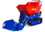 Honda hydrostatischer Pisten-Minidumper mit Kippbagger 80 kg und Kippdy 800 kg - 9 PS Motor Torros