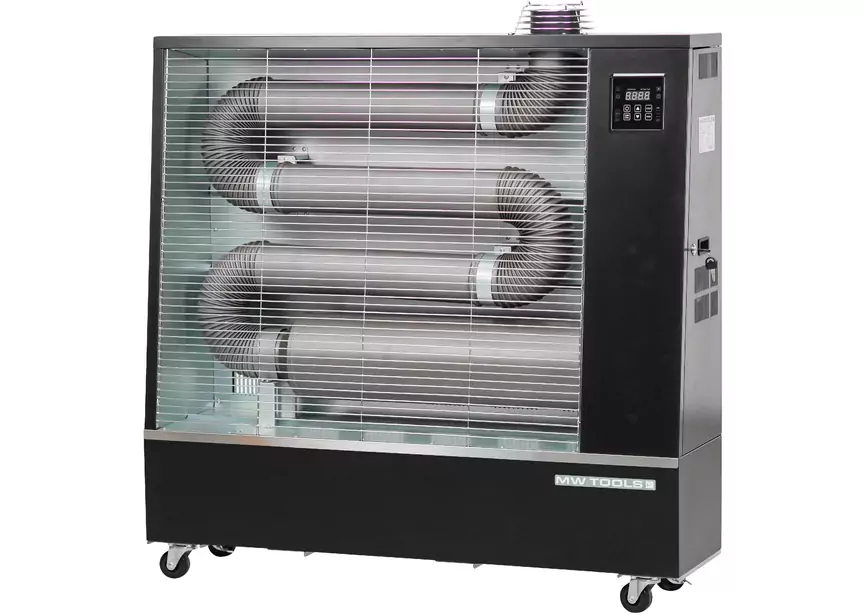 87799 Heizheizung Heizmittel bewegliches Ölstrahler Infrarot 19 kW 200-1800 m3 MW Werkzeuge - Image 1