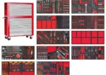 Kompletter Werkstattbediensteher mit EV XXL 782 Werkzeugen MW Werkzeuge