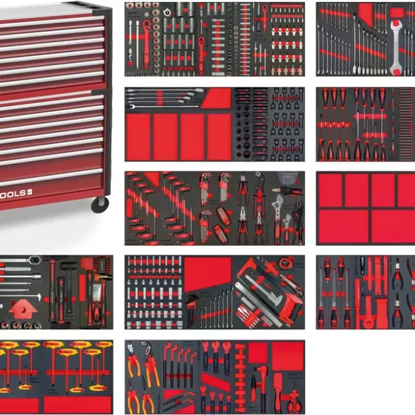 Robuster kompletter Werkstattbedienste mit EV XXL 782 Werkzeugen MW Werkzeuge