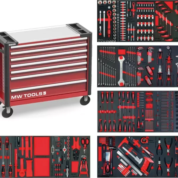 Robuster kompletter Werkstattbediensteter XL 514 Werkzeuge MW Werkzeuge