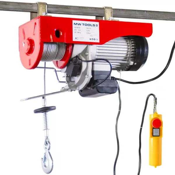 Elektrisches Kabelhebezeug 500/990kg 18m 1,6 kW 230 V MW Werkzeuge