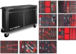 Breite komplette Werkstatt Diener, schwarz XL 514 Werkzeuge MW Werkzeuge