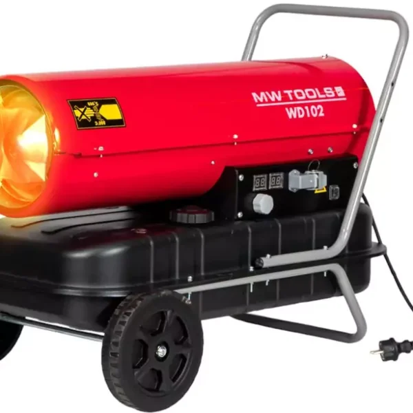 30kW mobile Brennstoff-Wärmepistole mit direkter Verbrennung und integriertem Thermostat MW Tools