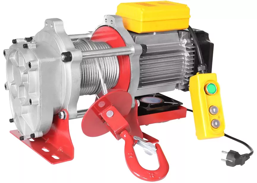 bkel500 Elektrische Winde 500kg 25m 2,3 kW 230 V MW Werkzeuge – Image 1