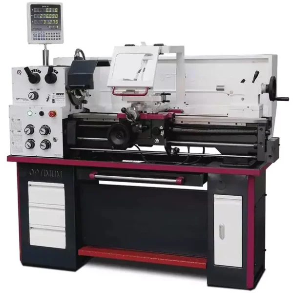 Metallturmspitze 165 mm In-Points 830 mm Bohrung 38 mm 1,5 kW 400V + Digitalanzeige Optiturn